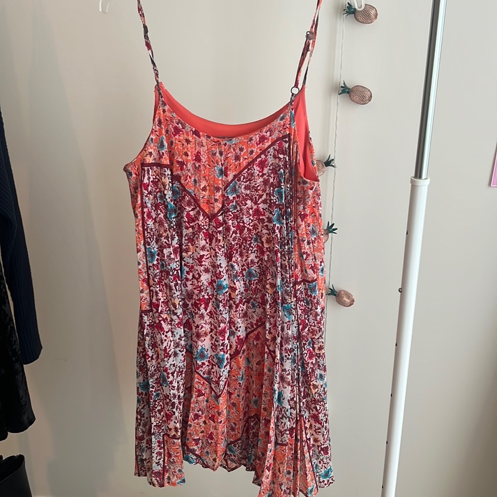 American Rag Coral Floral Dress